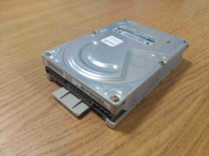 The SCSI hard drive from my Macintosh