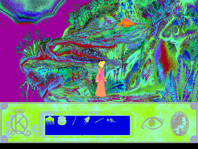 King’s Quest 7 with incorrect colours