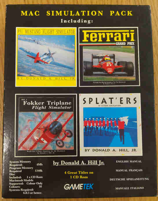 Mac Simulator Pack game box